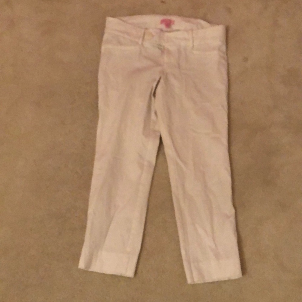 Lilly Pulitzer size 6 white pants